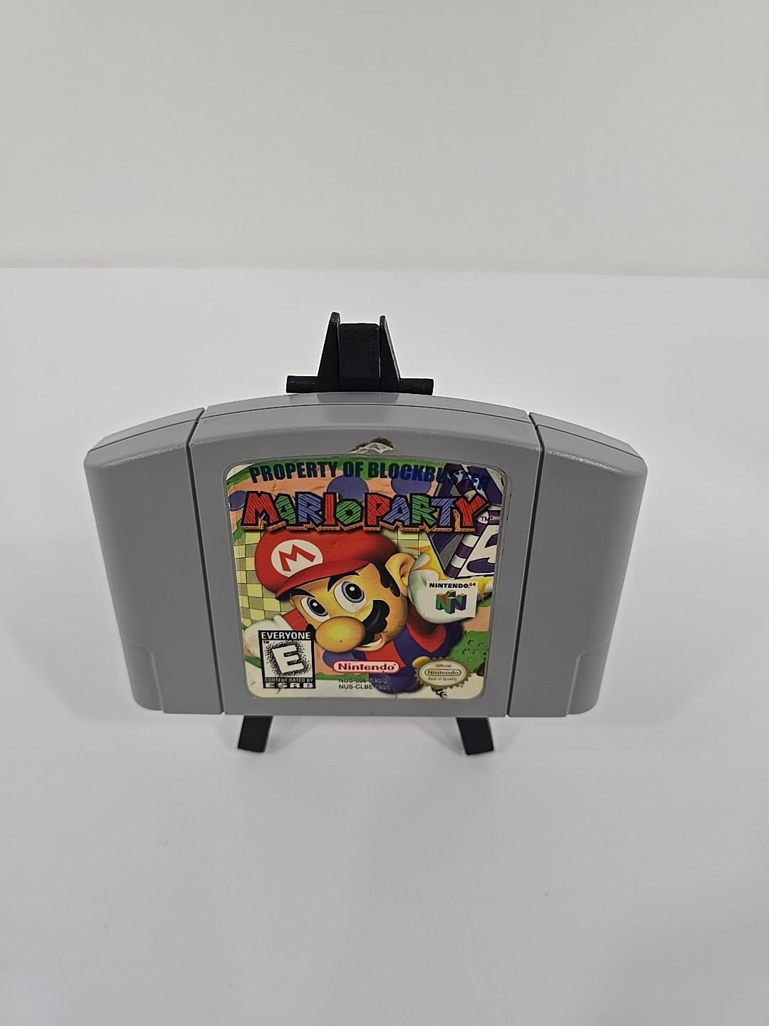 Mario Party 1 Nintendo 64 N64 Complete w/ Manual & Box PROPERTY OF BLOCKBUSTER