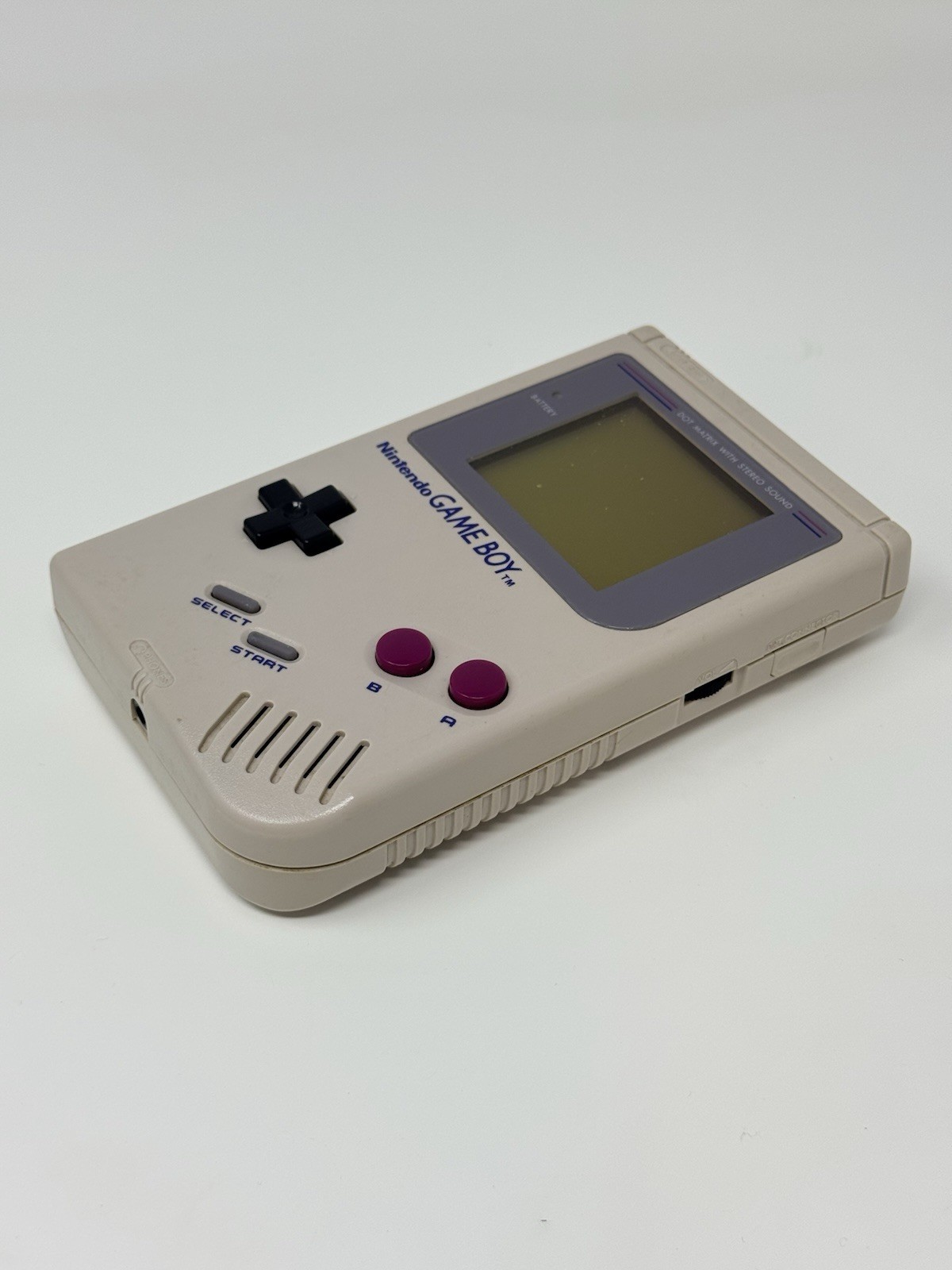 Nintendo Game Boy DMG Gray Handheld Console Tested