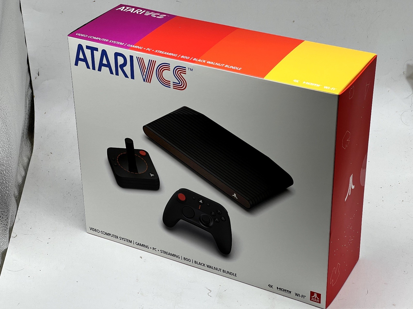 Atari VCS 800 Home Console 32GB – Black Walnut Bundle 4K HDMI WI-FI Brand NEW