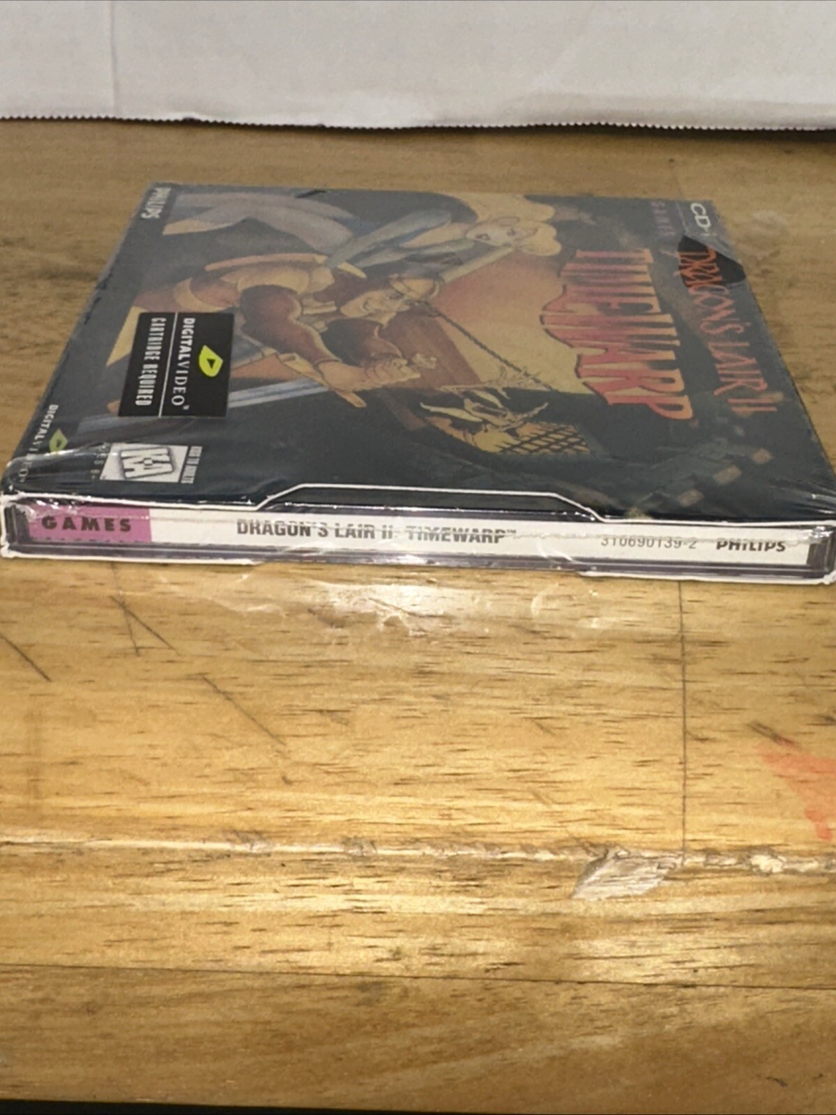Dragon’s Lair II: Timewarp (Philips CD-i) Brand New Factory Sealed