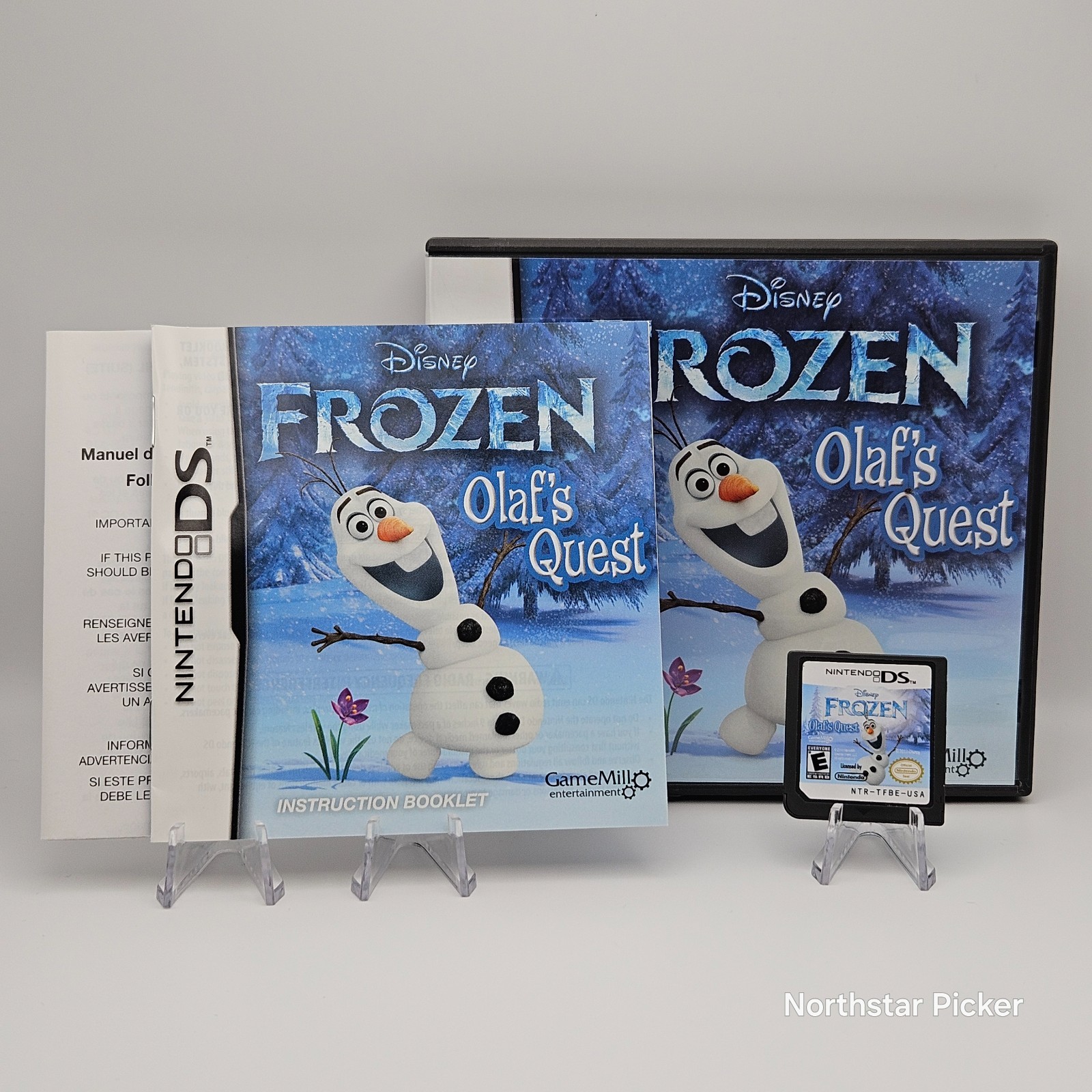 Frozen: Olaf’s Quest (Nintendo DS, 2013) Complete | CIB | Tested/Works