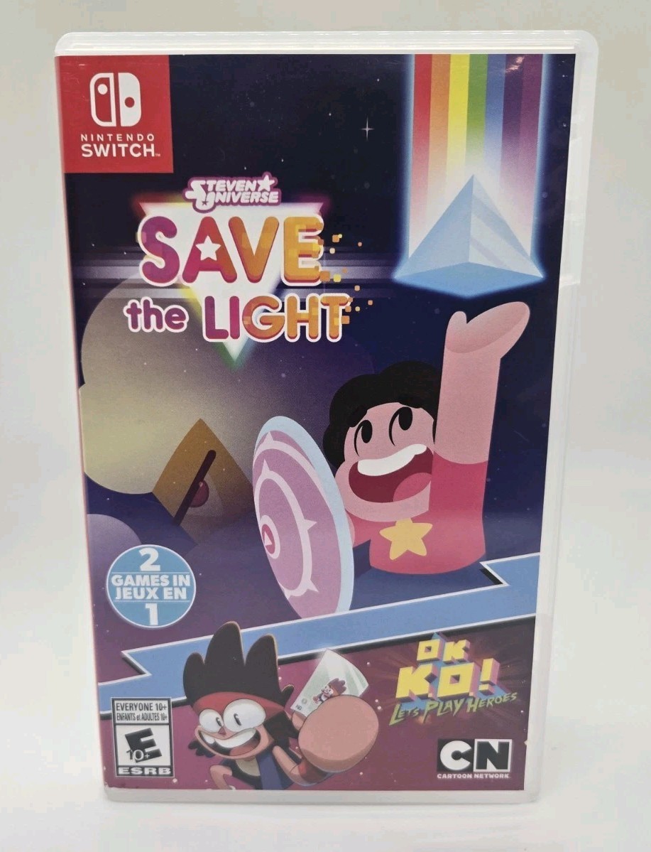 Steven Universe: Save the Light/OK K.O.! Let’s Play Heroes (Switch, 2019) CIB