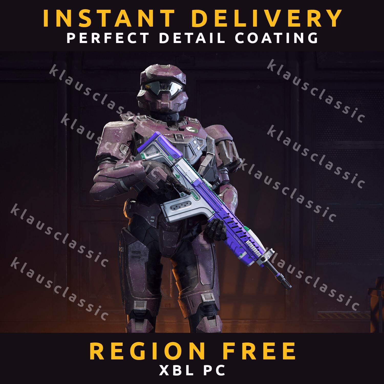 Halo Infinite: Perfect Detail MA40 Assault Weapon Coating | WCT Skin | Global