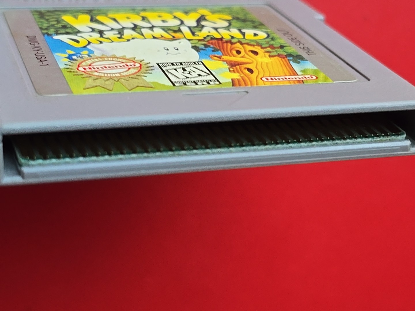 Kirby’s Dream Land Player’s Choice Ed. Nintendo Game Boy Original *Authentic*