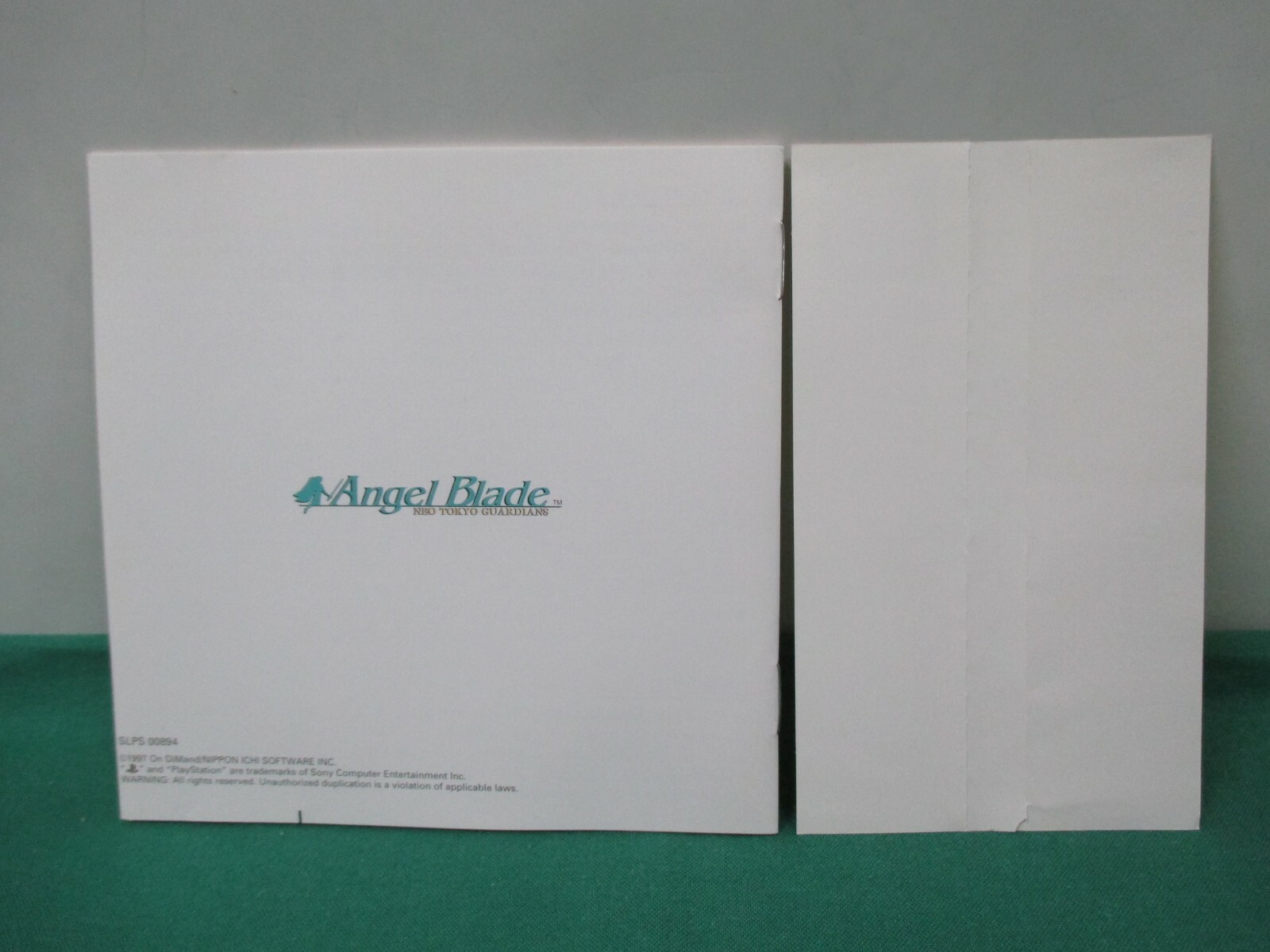 PlayStation — Angel Blade Neo Tokyo Guardians — PS1. JAPAN GAME. 18208