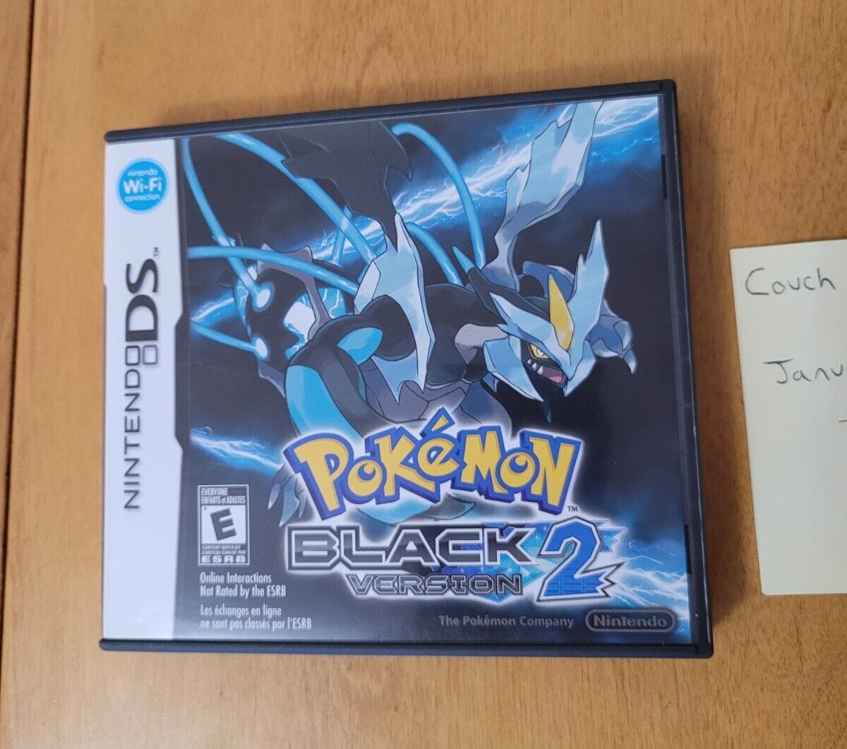 Pokemon: Black Version 2 (Nintendo DS) – CIB – Like New Condition – Authentic