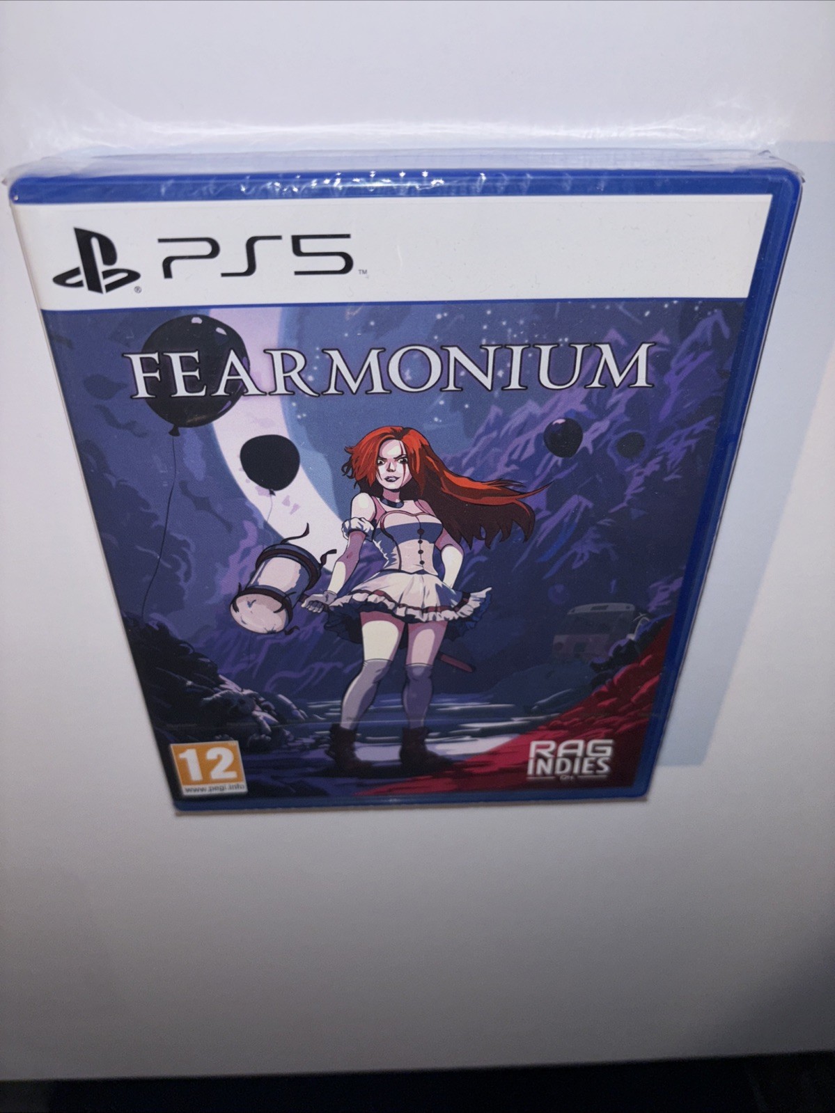 FEARMONIUM PS5 METROIDVANIA CUPHEAD STYLE RED ART GAMES #259 OF 999 BRAND NEW!