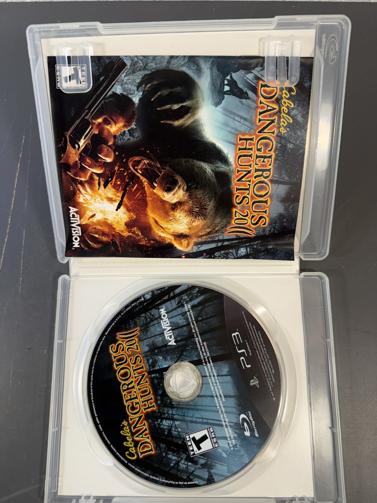 Cabela’s Dangerous Hunts 2011 PS3 PlayStation 3 Game Activision ESRB T Move