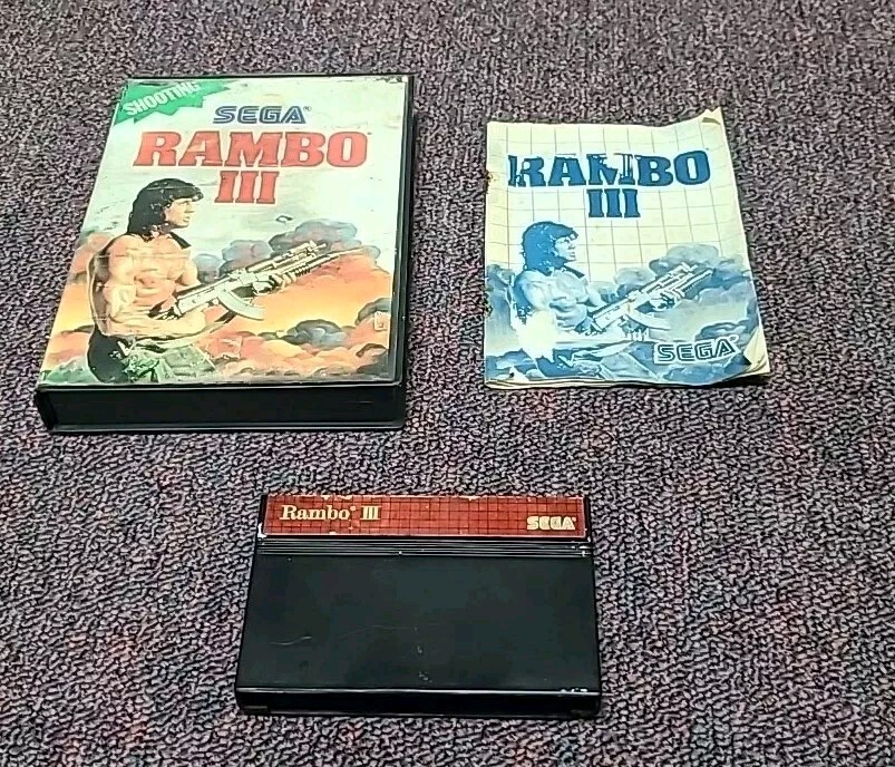 Rambo III 3 (Sega Master System) Sega Master System