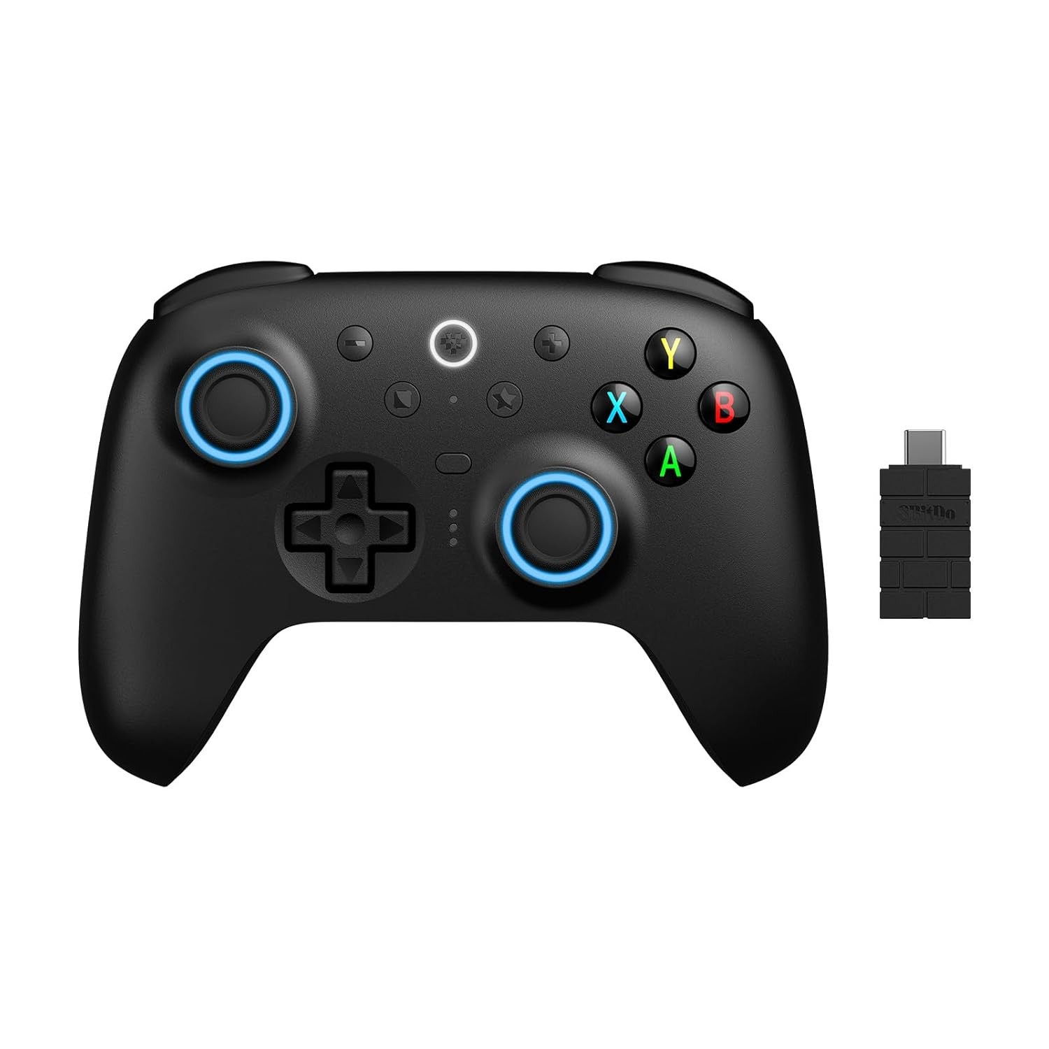 8BitDo Ultimate 2 Bluetooth Controller with Hall Effects + Charging Dock – Black