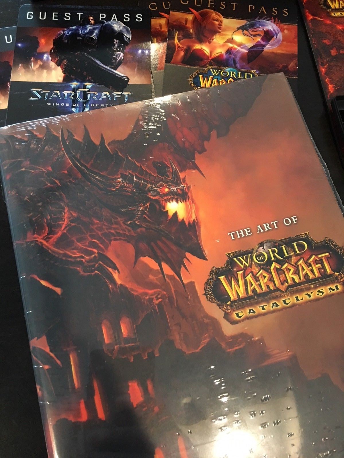 🔥 World of Warcraft: CATACLYSM -100% COMPLETE Collectors Edition USED GAME KEY