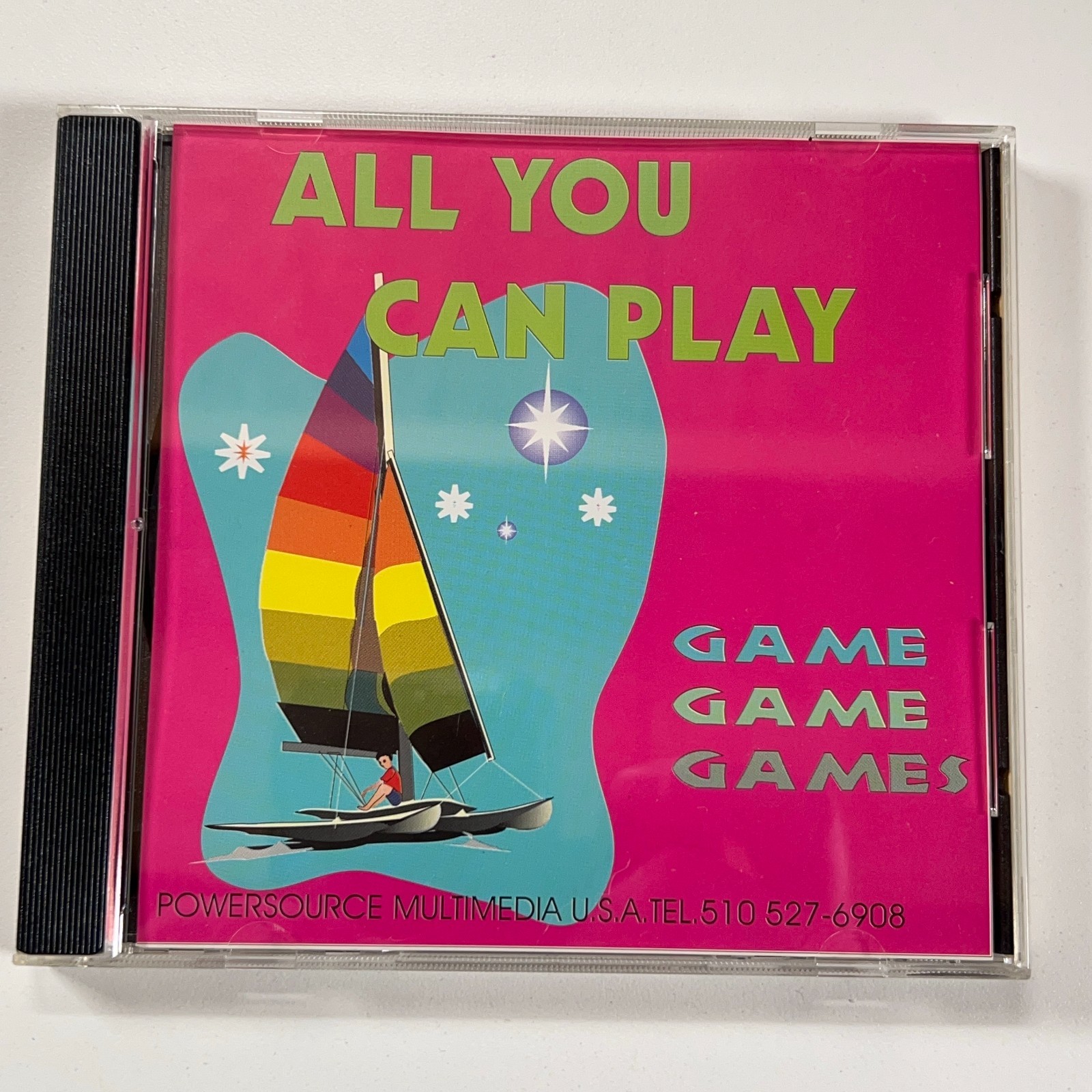 VTG All You Can Play PC CD-ROM 50+ Games Shareware Collection MS-DOS Windows 3.1