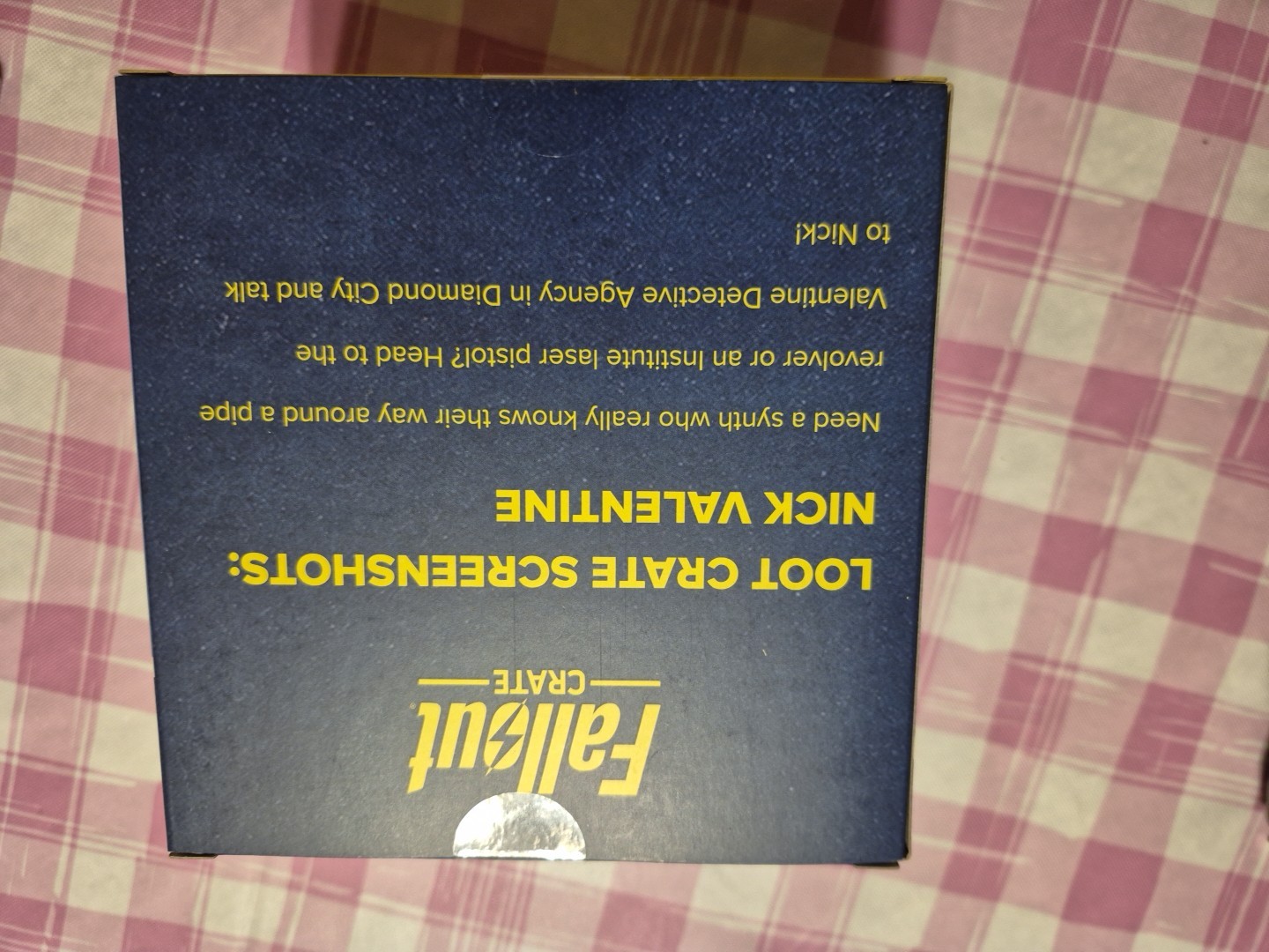 Fallout 4 Bethesda Loot Crate Nick Valentine Figurine New In box