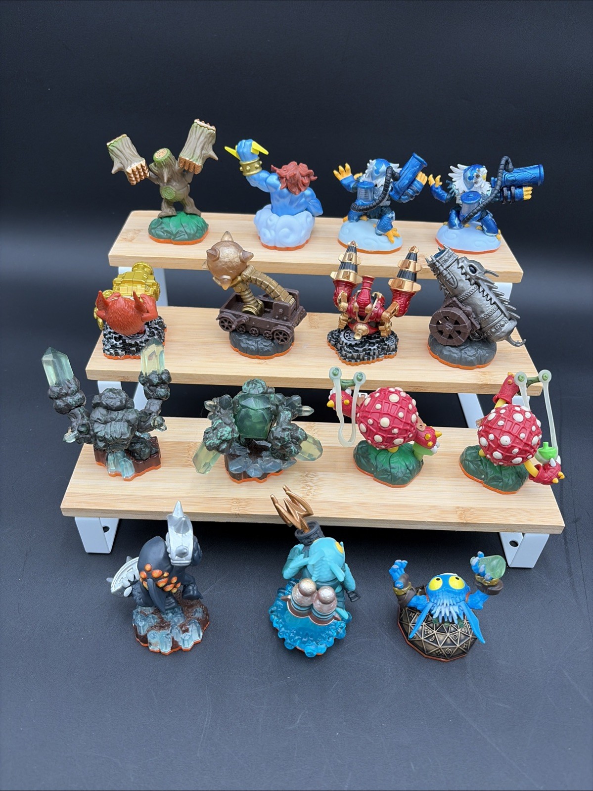 Skylanders Giants Lot Pop Fizz Jet Vac Shroomboom Terrafin Gill Grunt