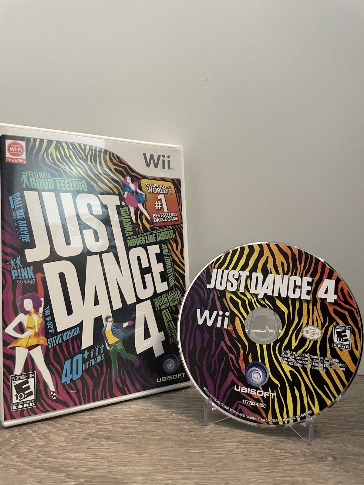 Just Dance 4 – Nintendo Wii Game, CIB, Tested & Working