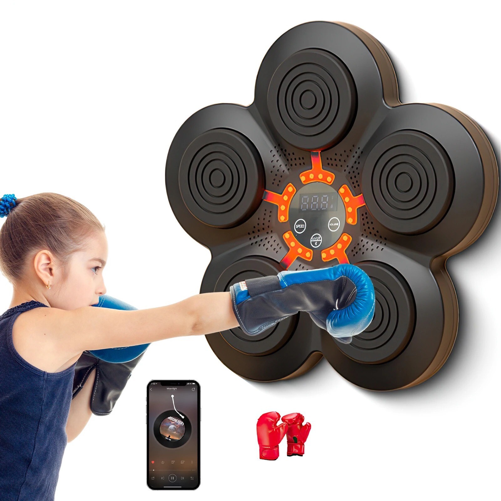 Boxing Console Play Station With Music Bluetooth-for Adults and Kids