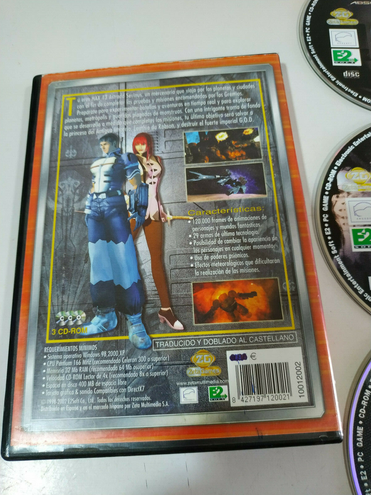 Droiyan II Titanium – PC Game 3 X CD-ROM Spain Edition