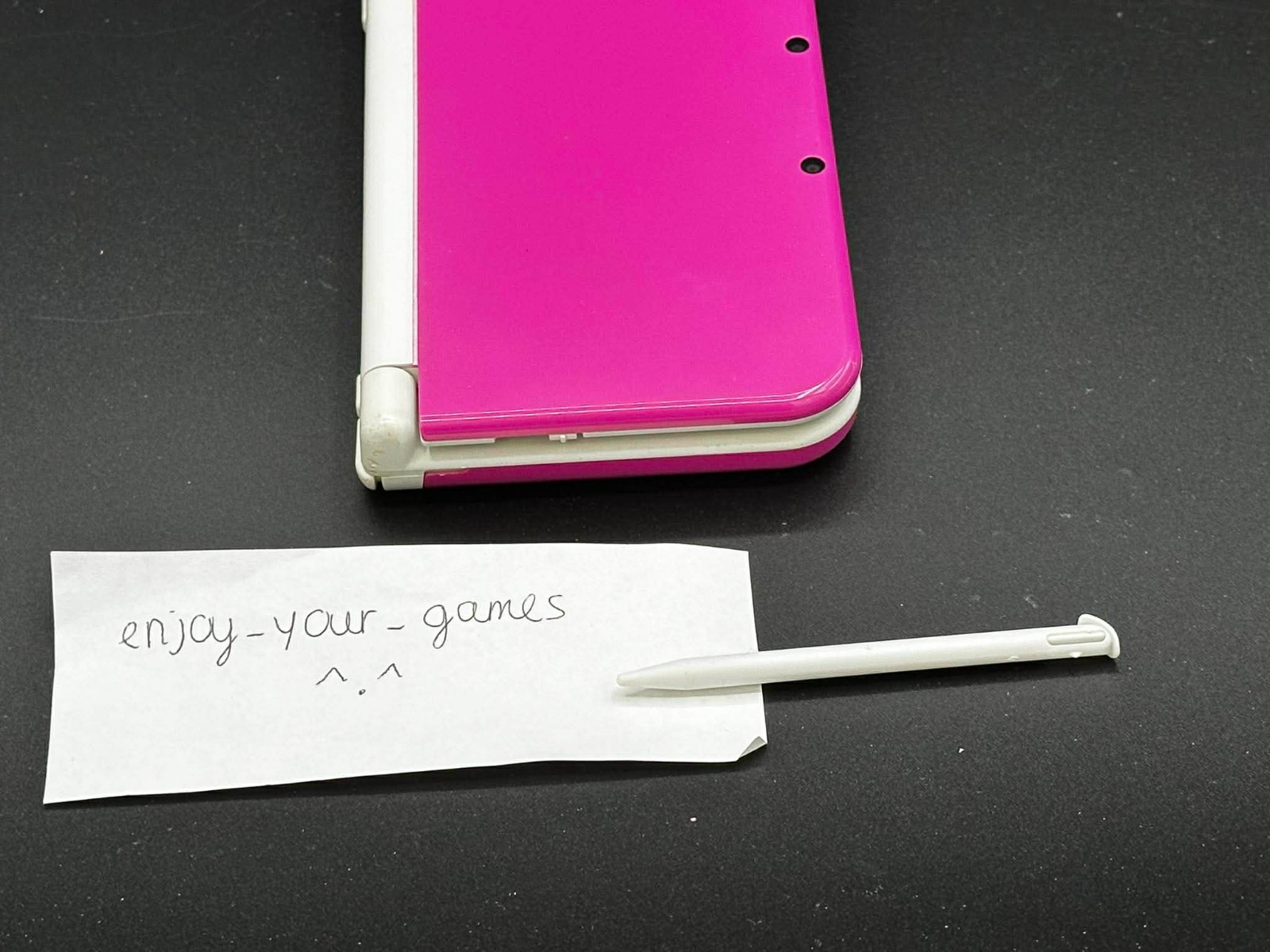 Nintendo New 3DS XL LL Pink White | English | Charger | USA Seller-SHIP IN 1-DAY