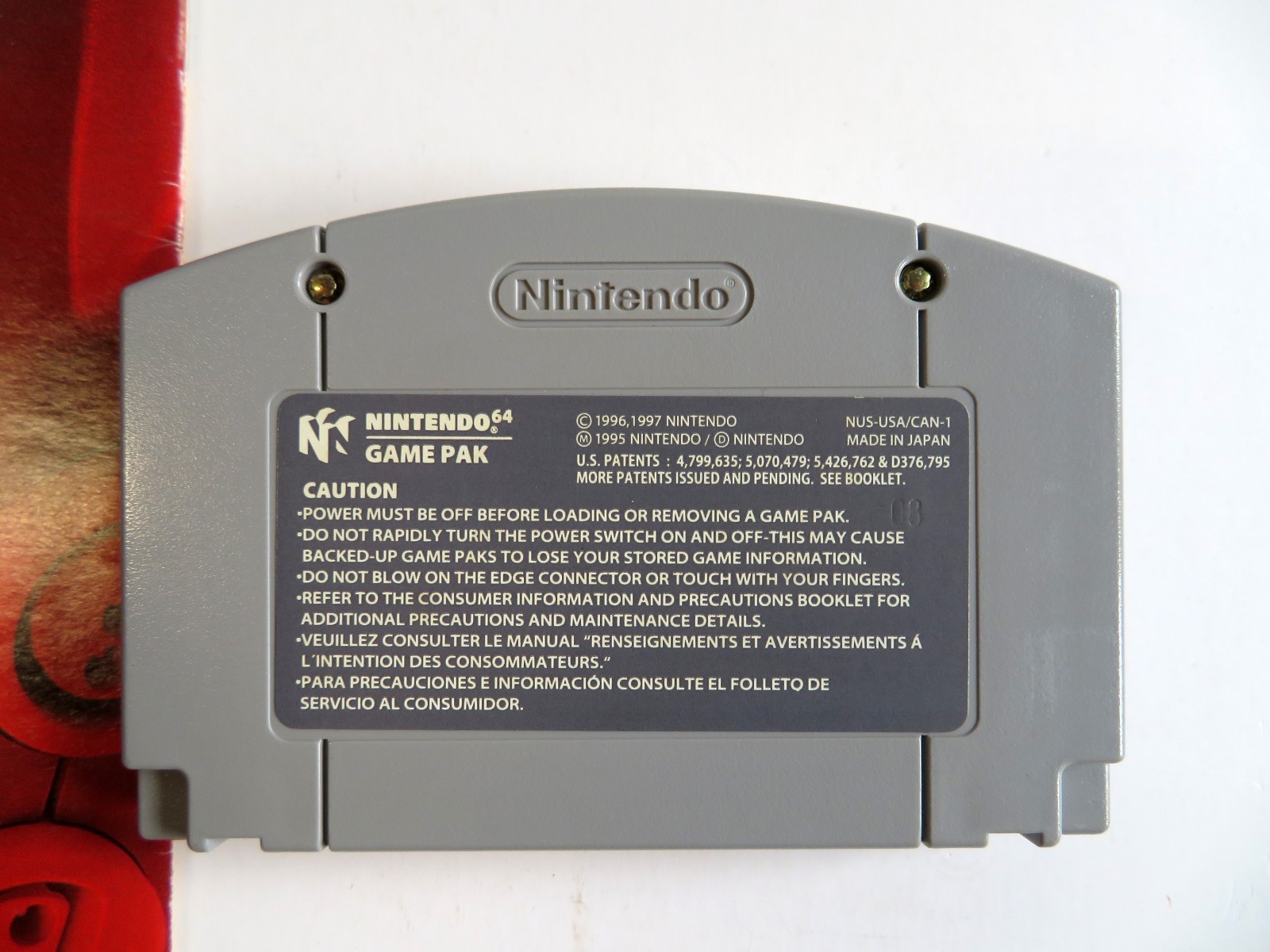 Super Smash Bros Authentic Nintendo 64 (N64)with Instruction Manual Tested