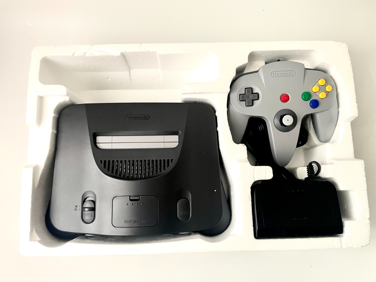 Nintendo 64 N64 Console System Black/Grey Japanese Version Boxed CIB Tested JPN