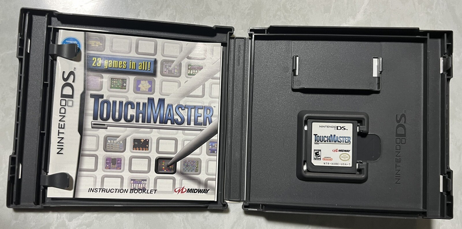 Nintendo DS TouchMaster (Nintendo DS, 2007) Complete GOOD