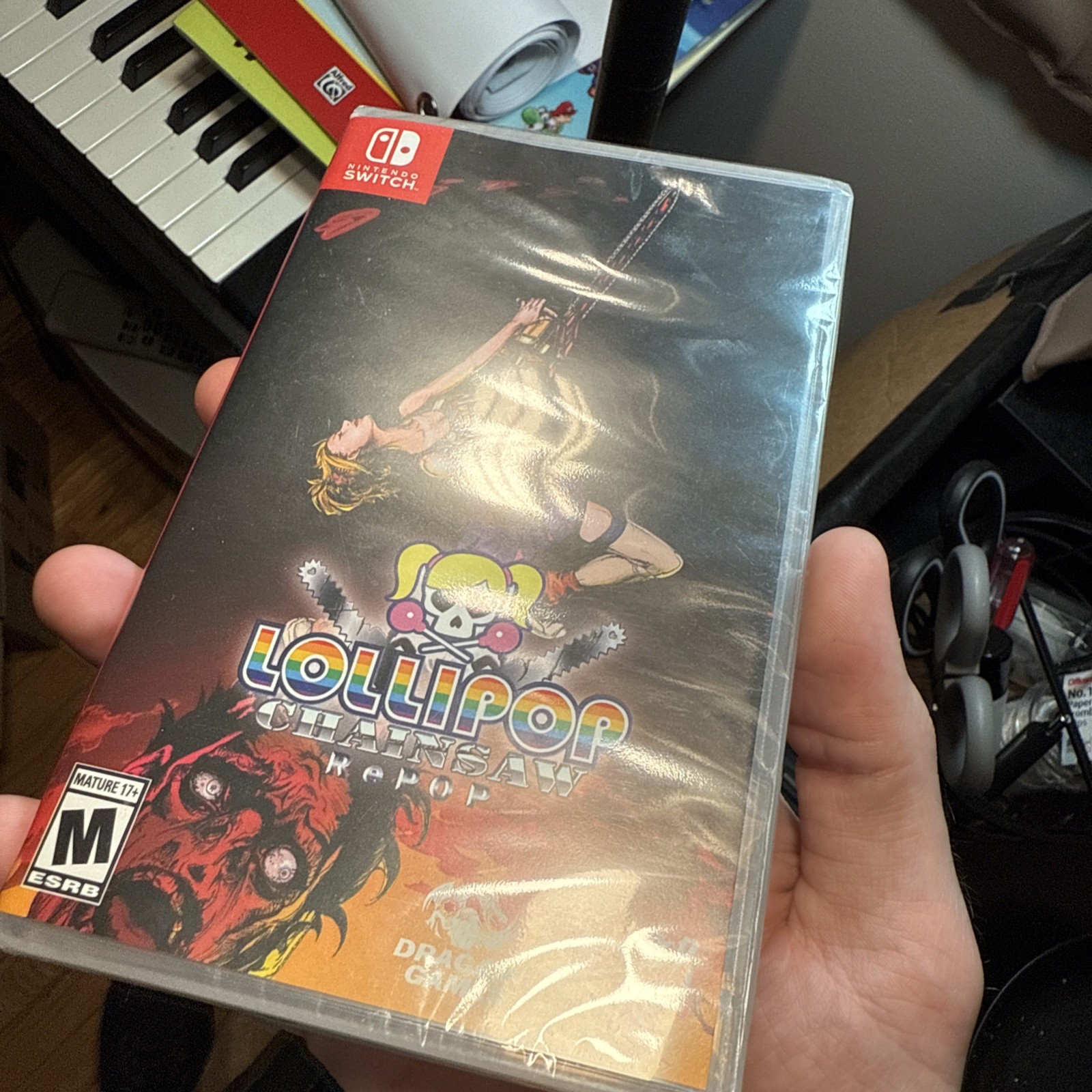 Lollipop Chainsaw RePOP – LRG SoHo Pop Up Cover – Nintendo Switch – New/Sealed