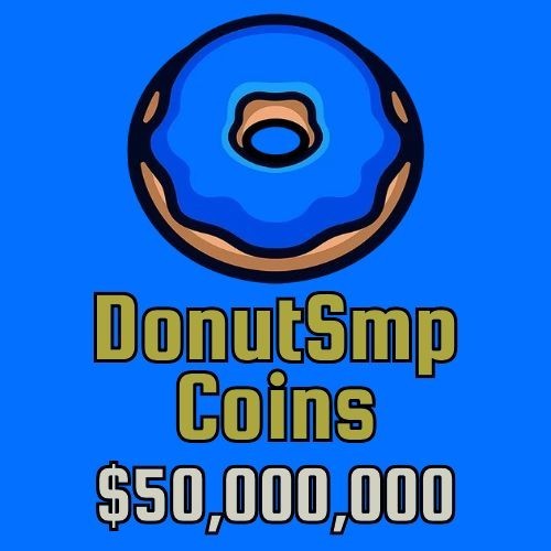 💎 DONUT SMP COINS 💎| 50 MILLION | 12h Delivery! | FOR $40 USD | DONUTSMP
