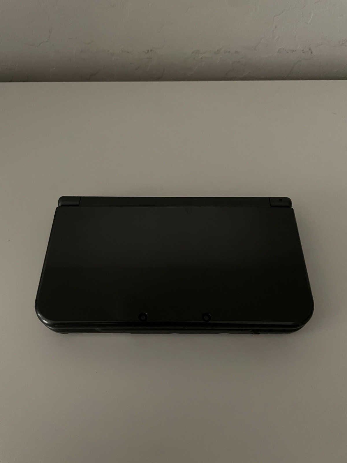 Nintendo 3DS XL Black Console tested w/ charger + 2 Games