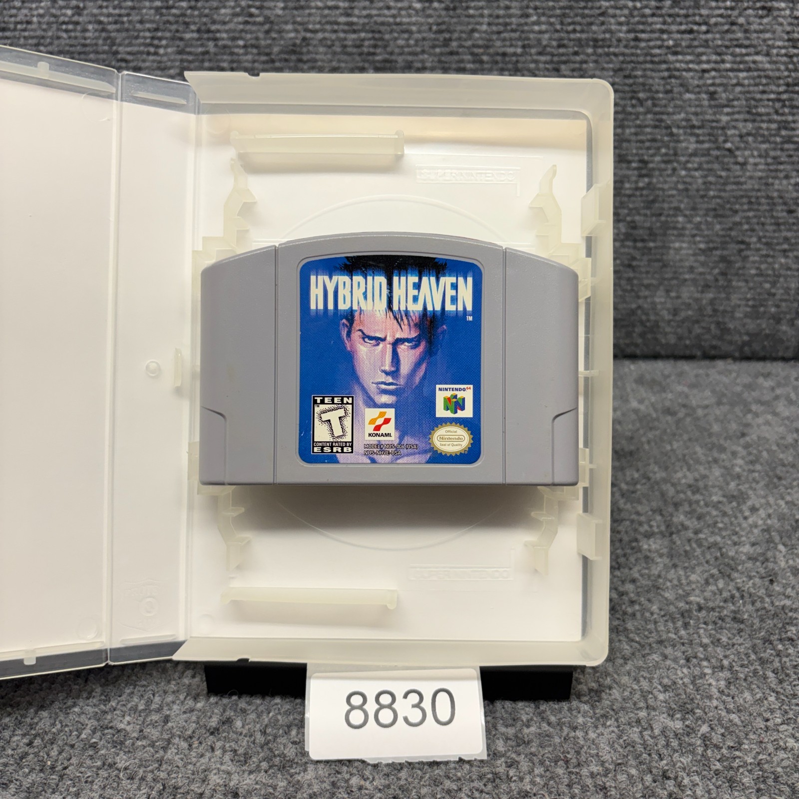 Hybrid Heaven Nintendo 64 Cartridge & Case Tested Works