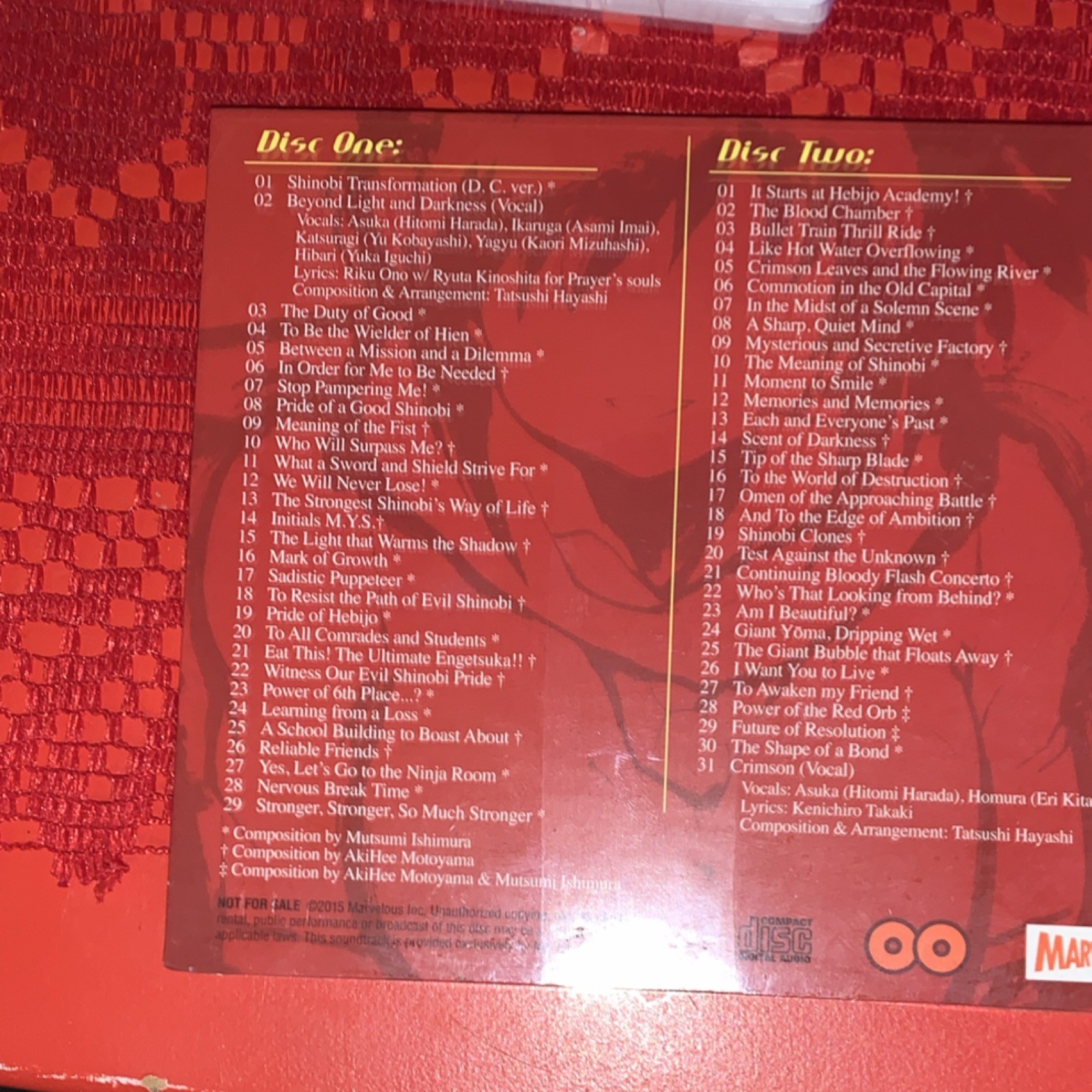 SEALED Senran Kagura 2: Deep Crimson Bonus Edition + Soundtrack