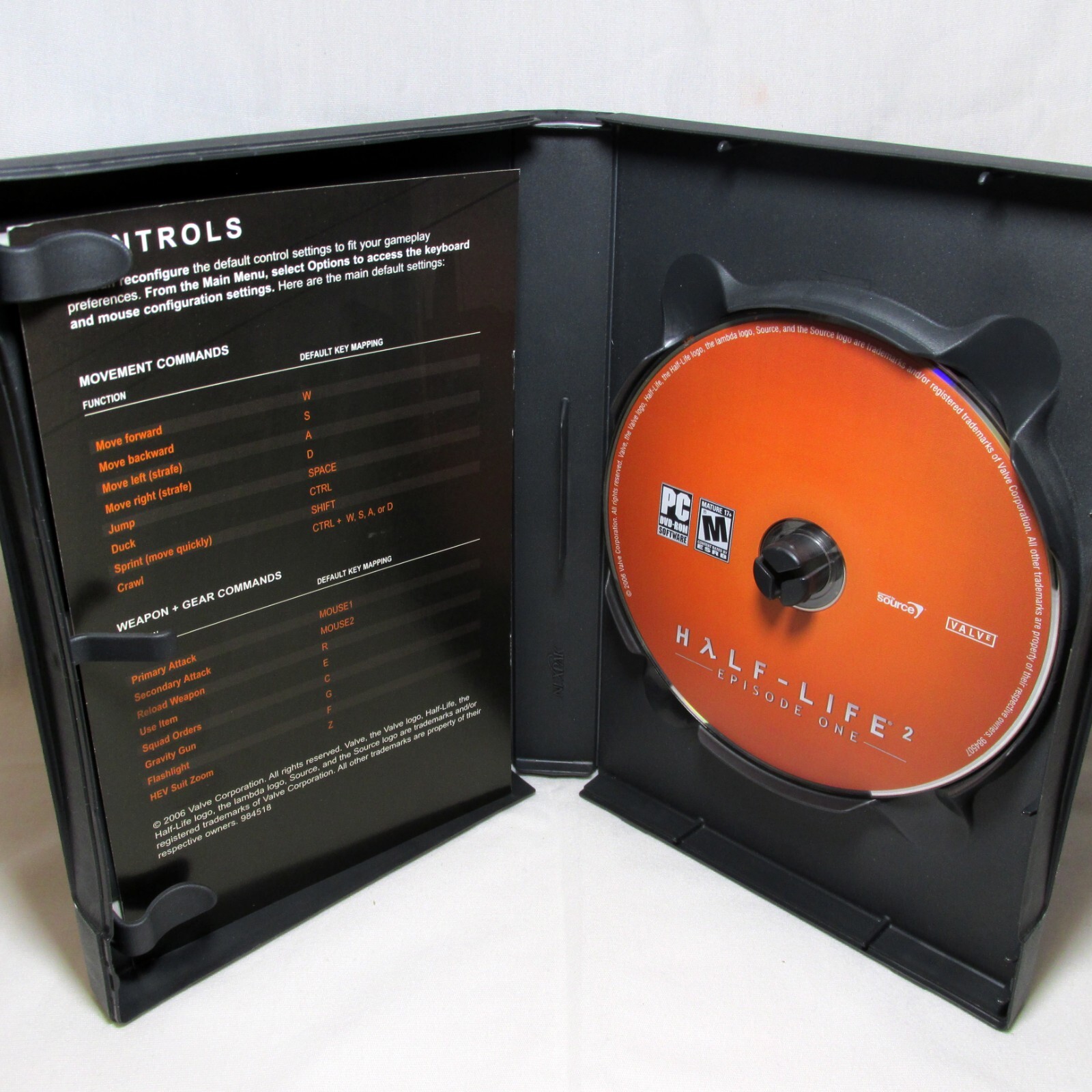 Half-Life 2: Episode One Retail Box (PC, 2006) Tested Adult Owned Free Shipping