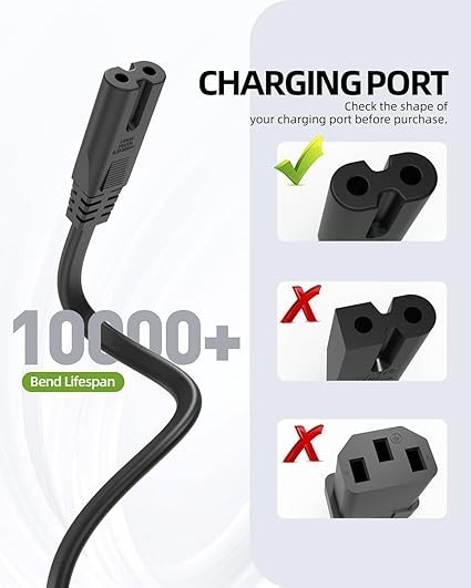 5ft AC Power Cord Cable & 6ft HDMI Cable Bundle for PS3 Slim Super Slim PS5 PS4