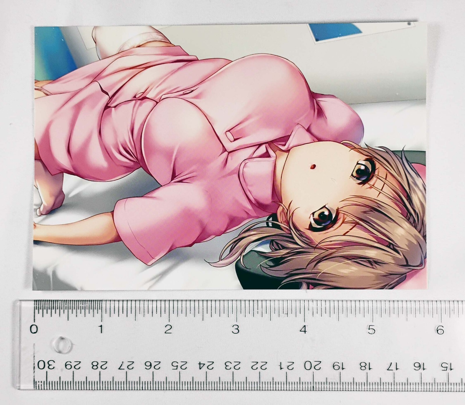 The Medical Examination Diary: Teamwork in Paradise POSTCARD JP promo (NO GAME)