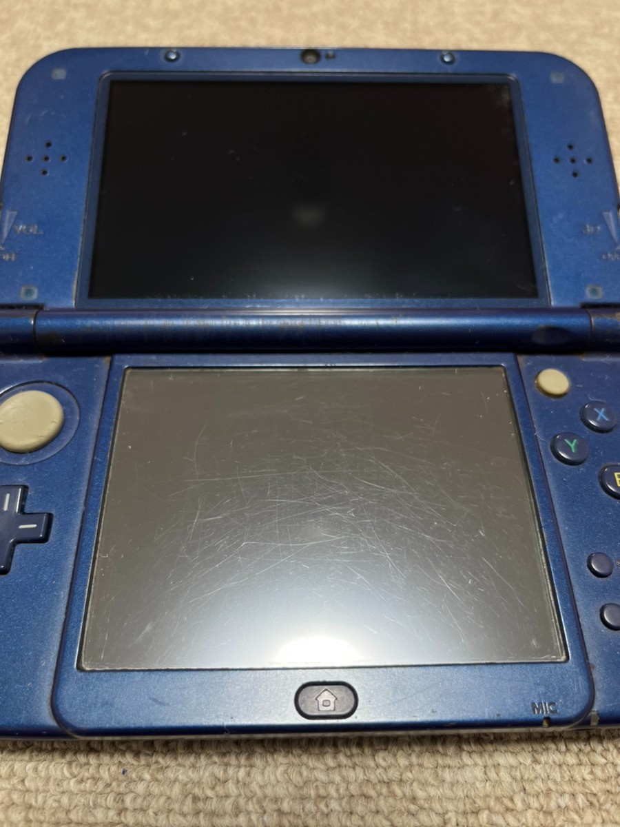 New 3DS LL XL Metalic blue Japan Nintendo Console region Japanese B81 dual IPS