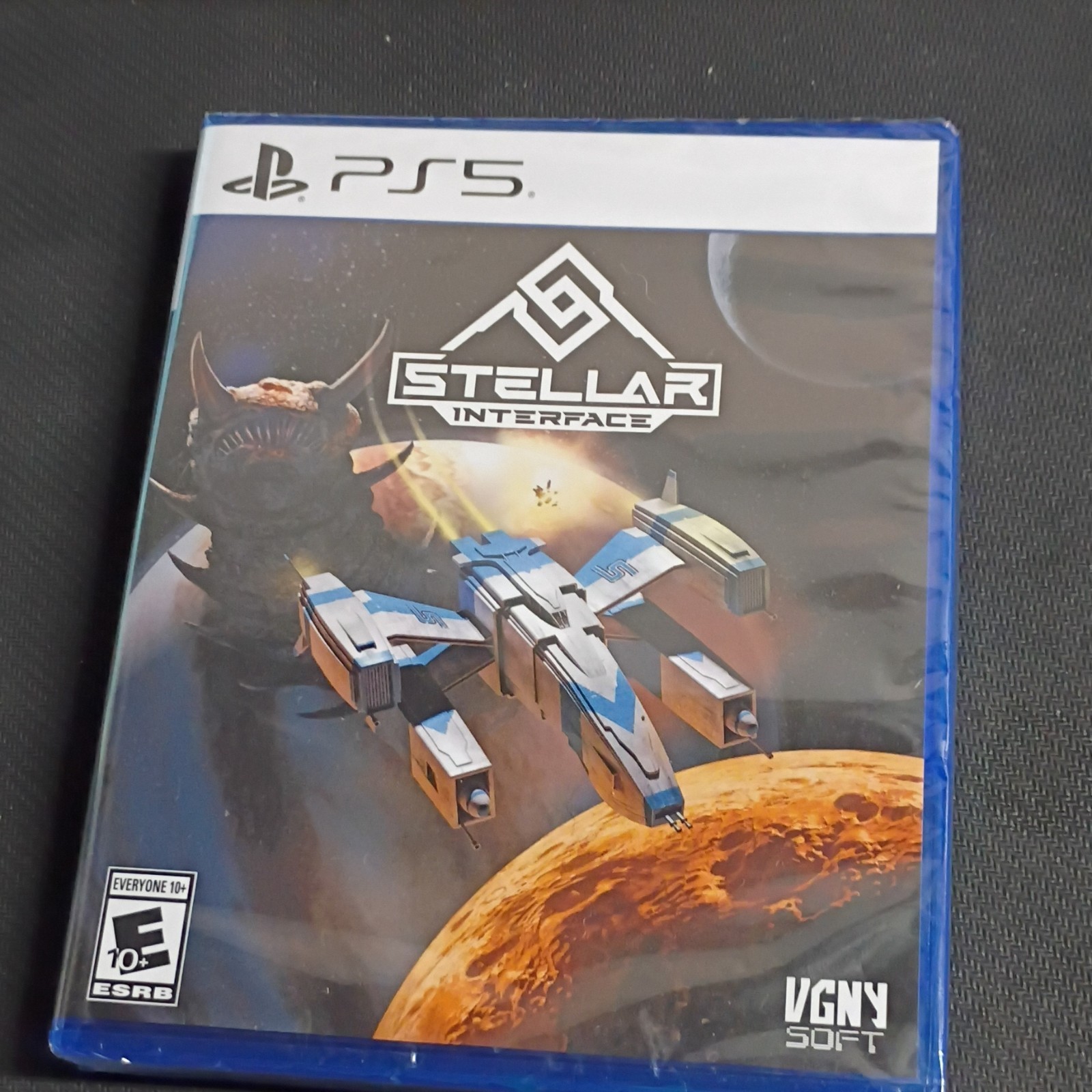 VGNYsoft Stellar Interface (PS5) Video Game, E10+ Everyone 10+