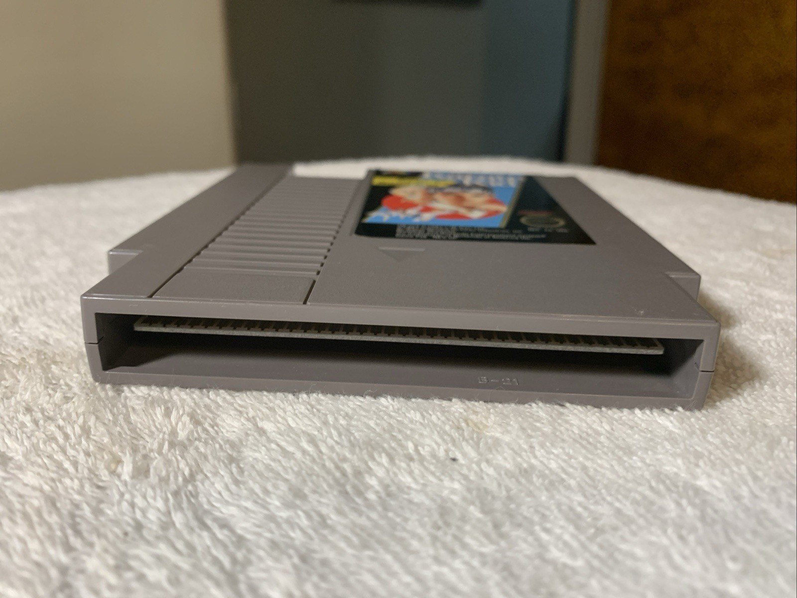 Nintendo “The Karate Kid” Master the Martial Arts 1985 Authentic Game Cartridge