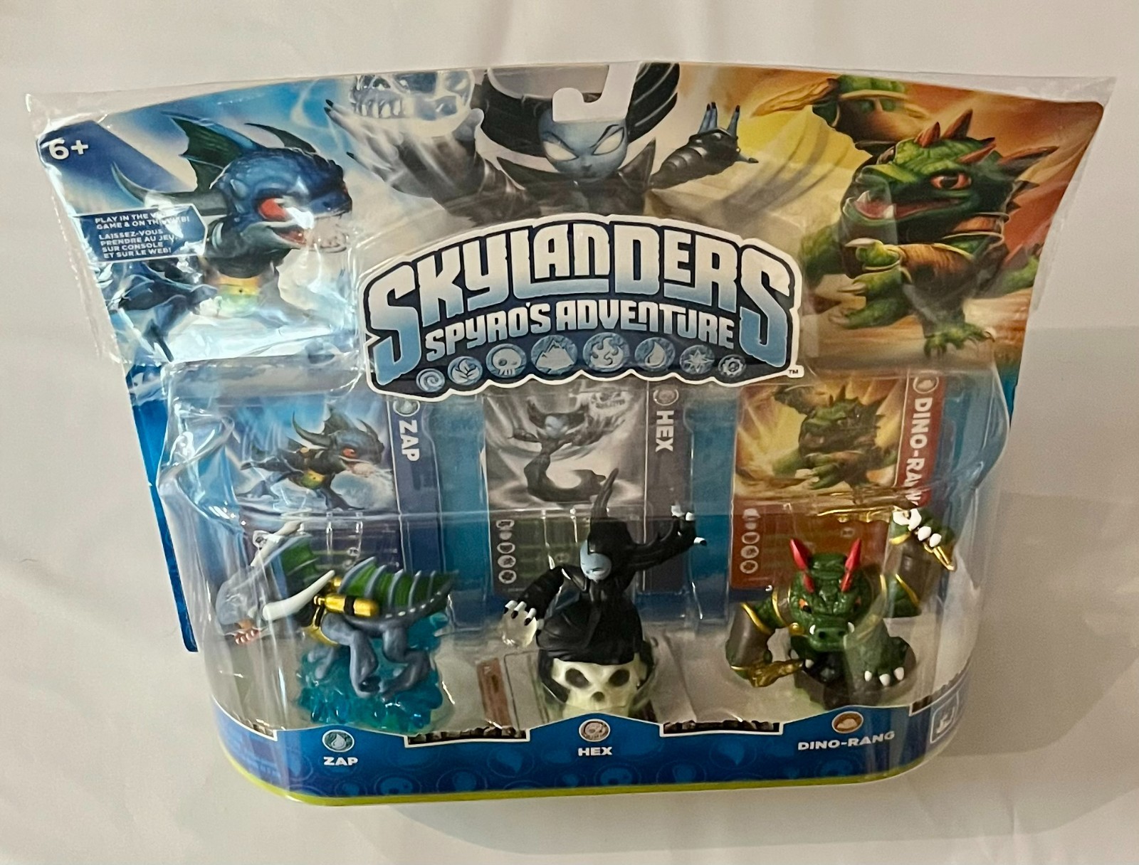Skylanders Spyros Adventure Zap Hex Dino-Rang New In Box NIB