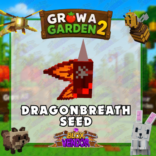 Dragon’s Breath Seed 🌱| Grow A Garden 2 🐶| Seeds | FAST & CHEAP 🚚