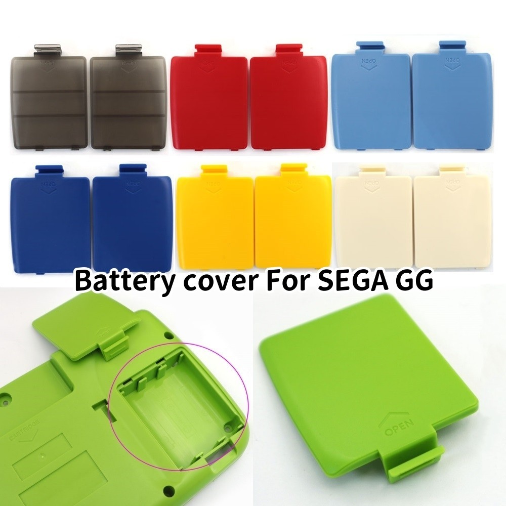 Battery Door Cover L R Left Right Side AA Battery Lid Cover For Sega Game Gear