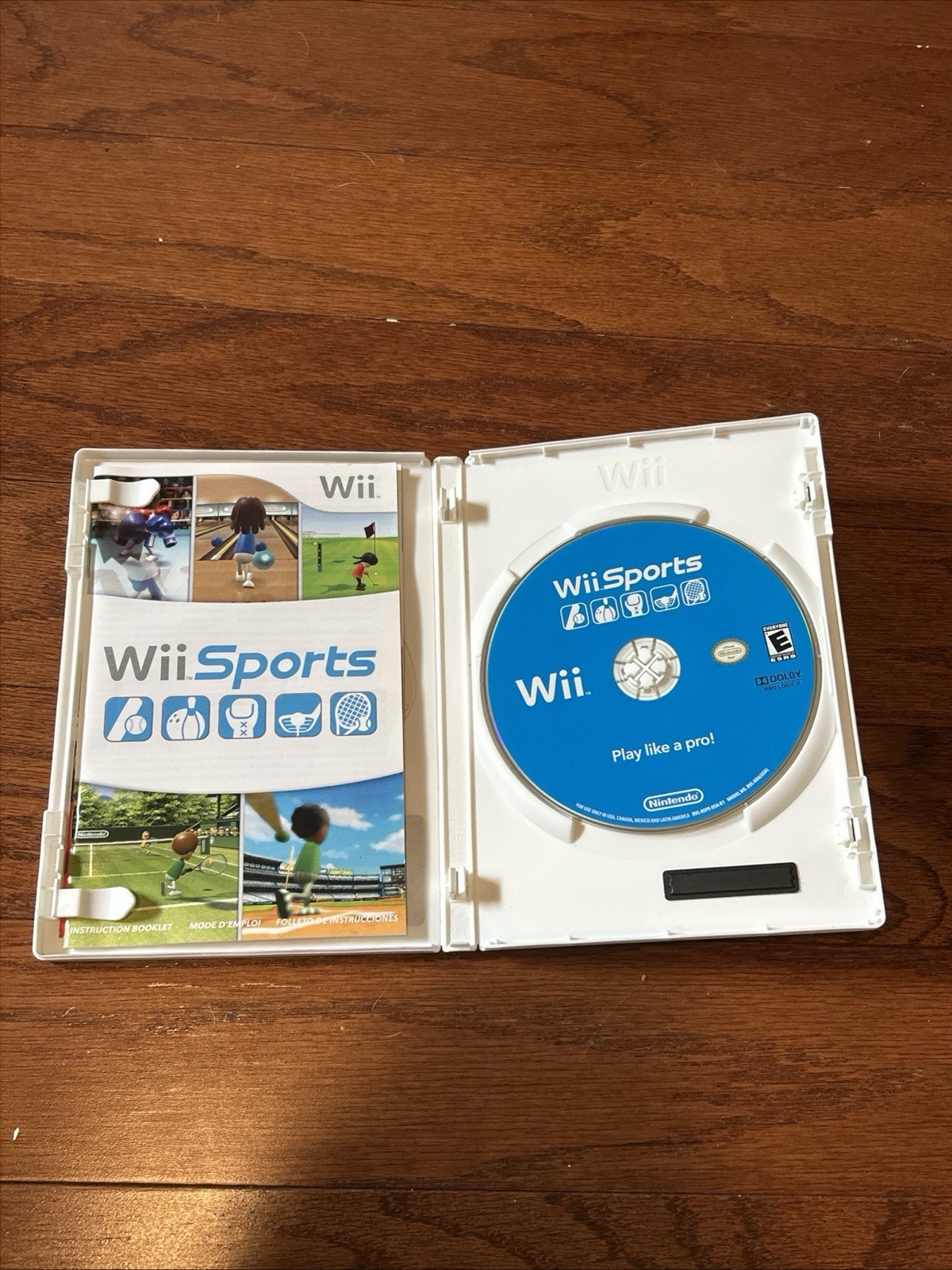 Nintendo Selects Wii Sports with Case & Manual Included Tested