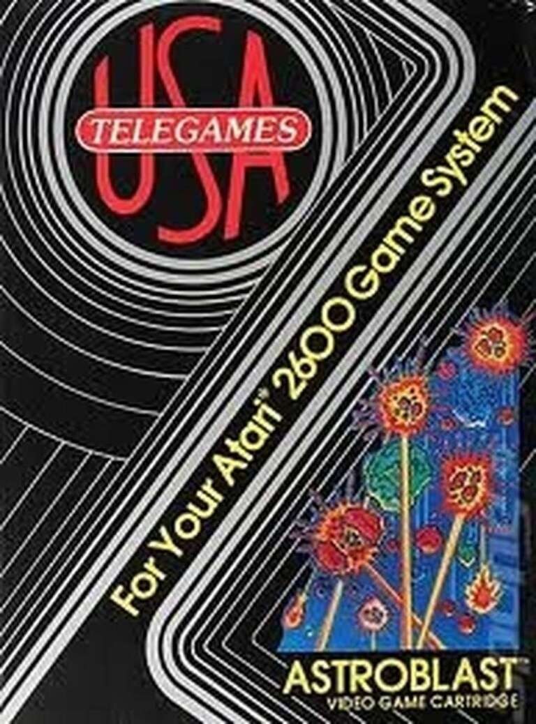 Astroblast – Atari 2600 Game / Loose / Tested & Cleaned