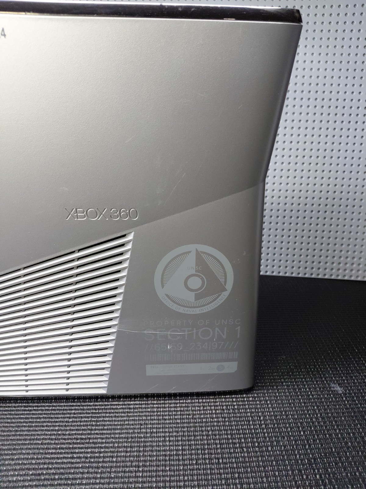 Microsoft Xbox 360 S Halo Reach Limited Edition 250GB Console Fully Tested Read.