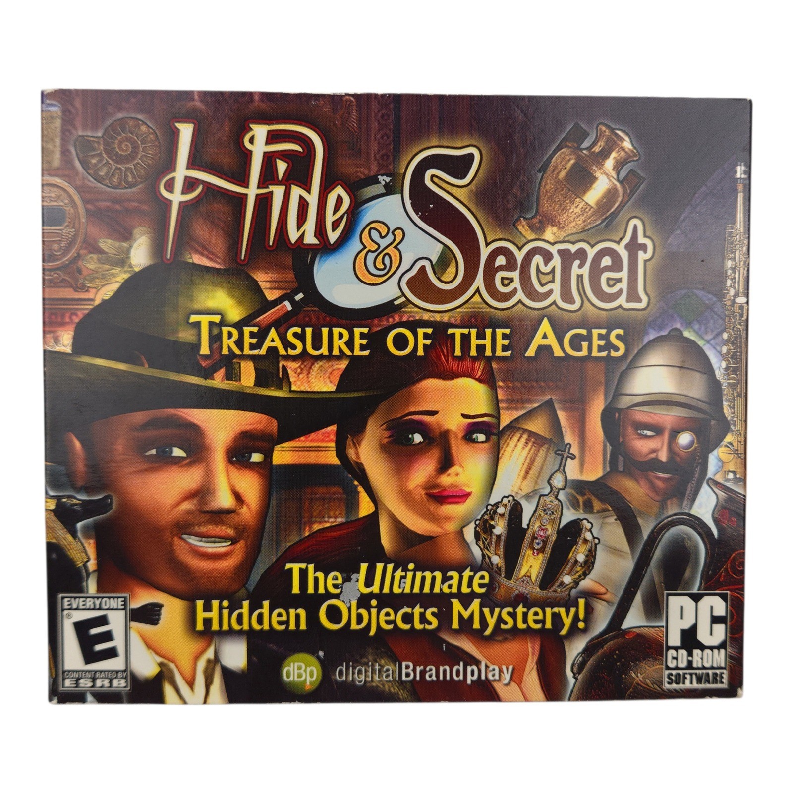 Nostalgic 2000s PC Game Lot (7) Hidden Object Mystery & Puzzle Y2K Big Box