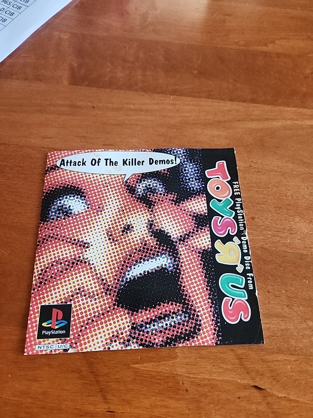 Toys “R” Us Attack of the Killer Demos – Sony Playstation 1 PS1 – Demo Disc Only