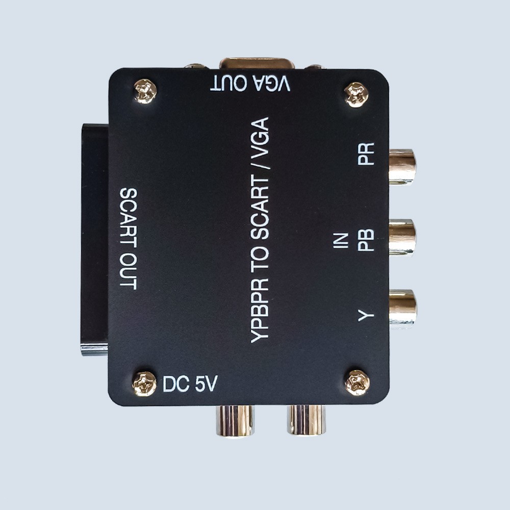 YUV to RGBS, YPBPR to SCART, YPBPR to VGA component to RGBS for for game console