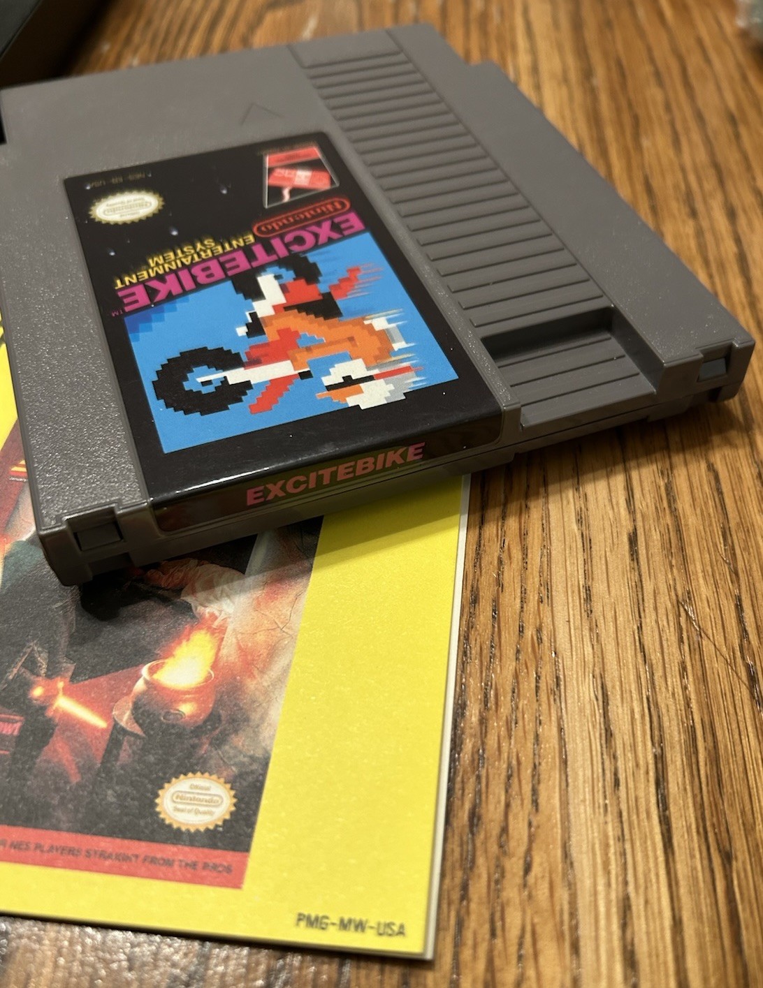 Excitebike (Nintendo NES, 1985) CIB Complete with Box W/ Protector