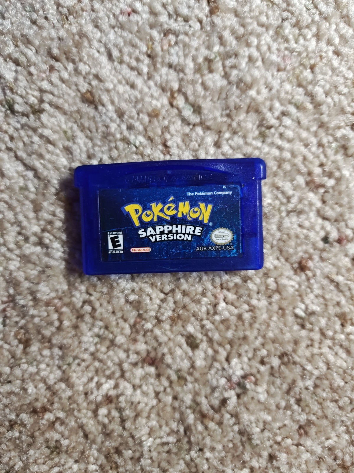 Pokemon Sapphire Version – Nintendo Game Boy Advance GBA Authentic