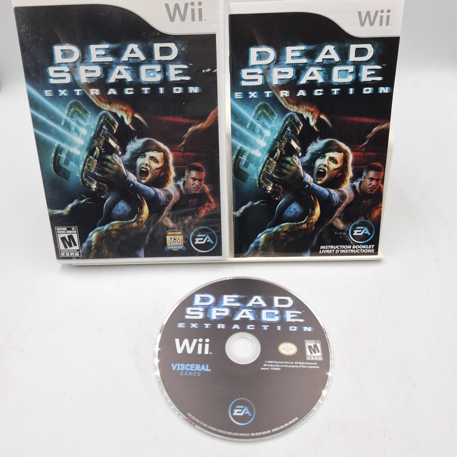 Dead Space: Extraction (Nintendo Wii, 2009, Visceral, EA) CIB Complete