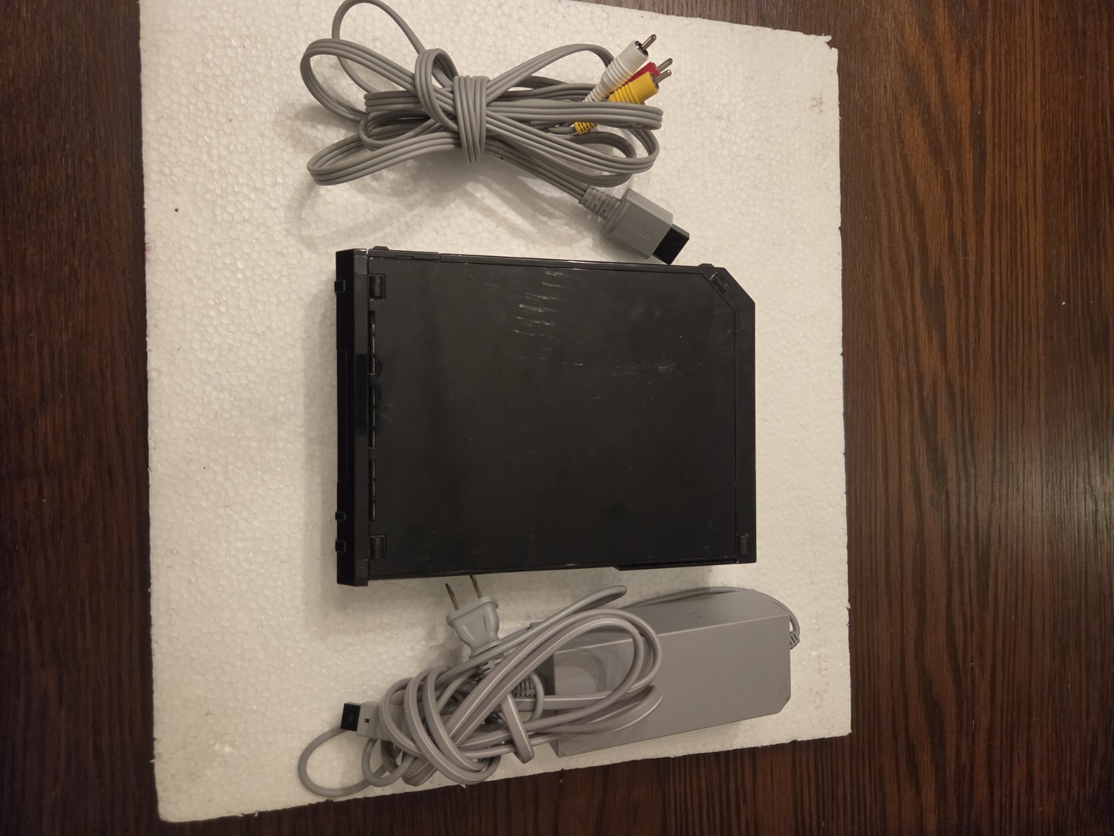 Nintendo Wii RVL-001 Black Console 32GB Tested