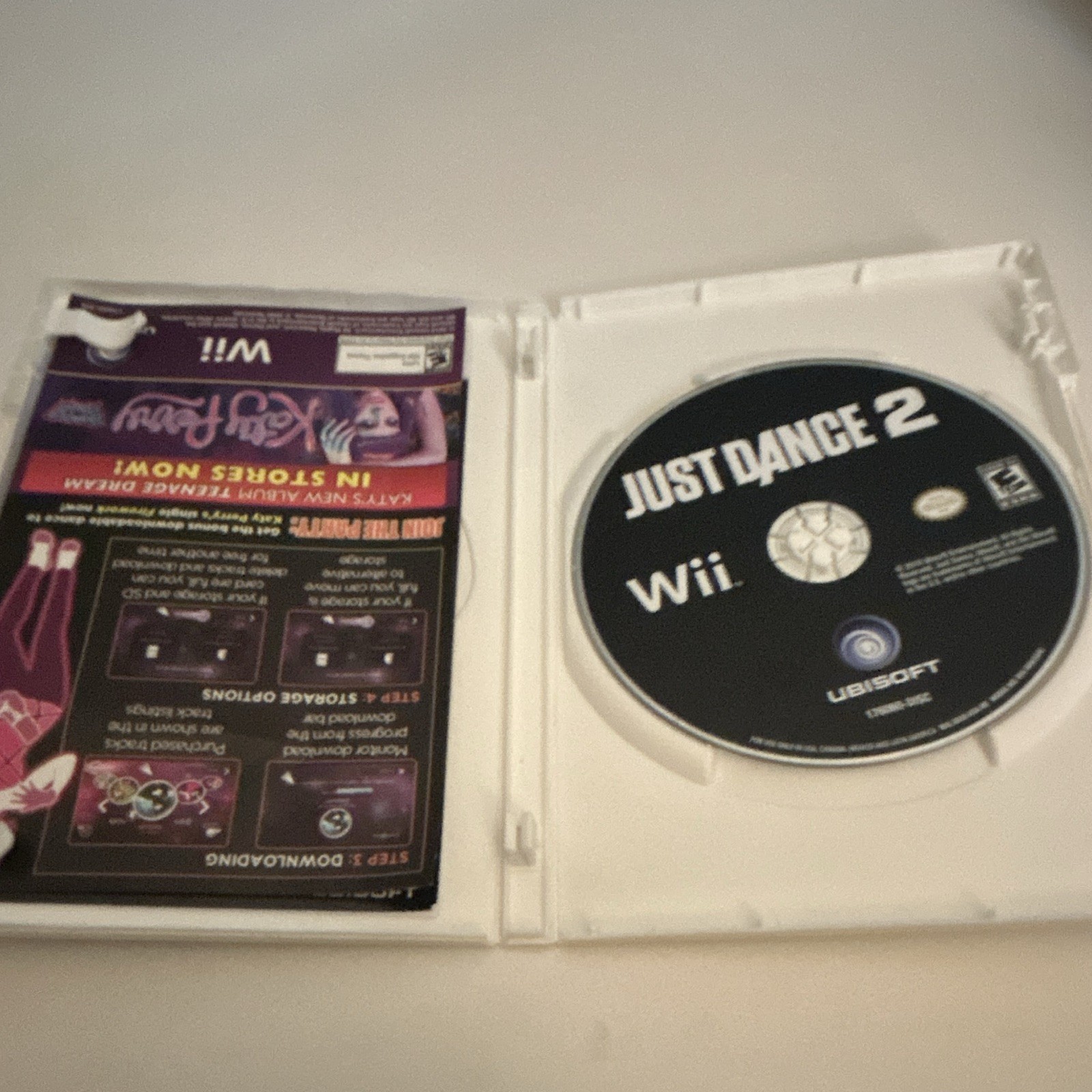 Just Dance 2 Nintendo Wii Manual Included E10+ Ubisoft Music & Dance Series